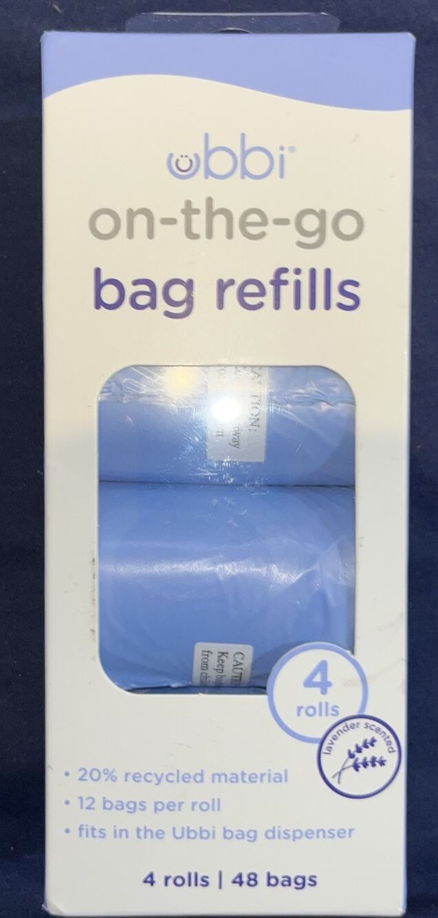 Ubbi On The Go Bag Refills 4 Rolls